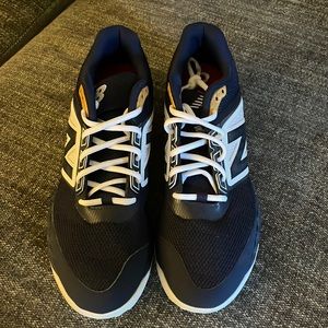 New Balance Turf Baseball Shoes- Navy Blue